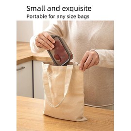 Yutry&lyin 3PCS Rectangle Plastic Food Storage Box Sets with Lids, Container Sets, Freezer Storage, Meal Prep Containers Reusable, Use for School,Work and Travel, 600ML Per Box. (Grey, Middle Size)