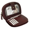 Luxury Leather Women's Purse with Zip 13.5 cm Various Colours,
