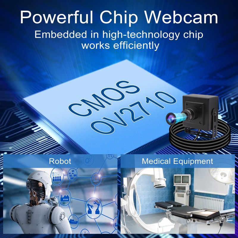 ELP 1080P Webcam Full HD OTG USB 2.0 Camera 100