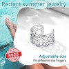 Toe Rings for Women Sterling Silver Celtic Pinky Ring Cute