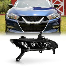 ACANII - Replacement For 2016 2017 2018 Nissan Maxima Bumper Fog Light Driving Lamp w/Bulb Replacement Left Driver Side