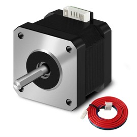 SIMAX3D Nema 17 stepper motor 1PCS 42x38mm 1.5A-3.8V 2 phase 4 wires 1.8 degrees with 39.3 inch cable for Creality CR-10 10S Ender 3 3D printer/CNC extruder and Y-axis
