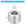 PATIKIL M4 Stainless Steel Spacers, 12Pcs Metal Spacer 4mm ID