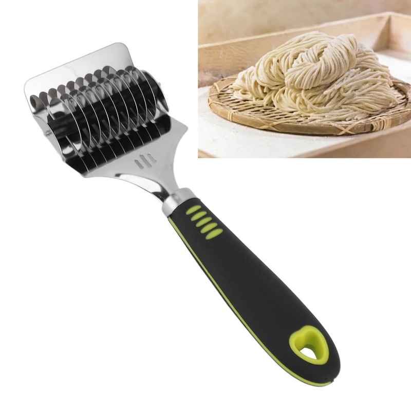 Stainless Steel Noodle Lattice Roller Cutter - Easy to Use,