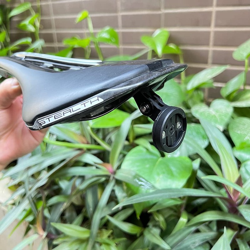 Cestbon Bicycle Saddle Mount with Adapter for GoPro Interface Compatible