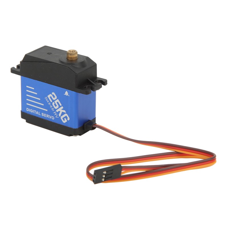 RC Digital Servo Blue Aluminium Alloy 25kg 25T Large Torque