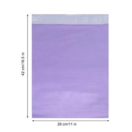 Adult Diaper Disposal,100 Pack Plastic Bags for Adult Diaper Disposal,Self-Adhesive Strips to Seal in Odours,Waterproof and Leak-Proof,Suitable for Elderly Nappy Care at Home and for Travel (Purple)