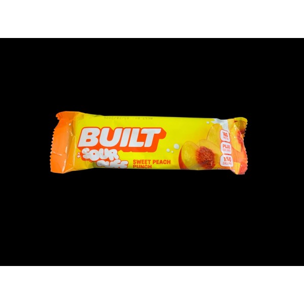 Built Sour Puff Protein Bar ~ Sweet Peach Punch ~