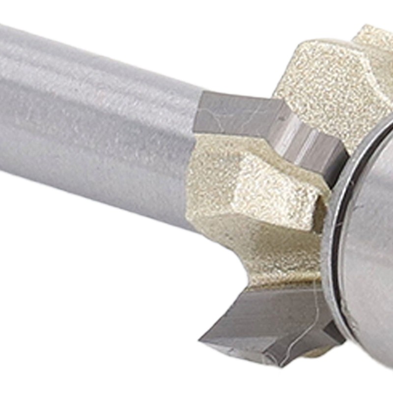 Round Over Router Bit Roundover Edge Bit Woodworking Chamfer Tool