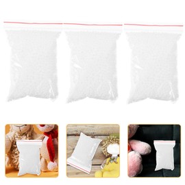 FRCOLOR Mini Foam Balls 3 Packs Rainbow Foam Beads Beads Foam Balls Wedding Decor Craft Foam Beads Foam Bead Ball Wedding Table Decor Circle vase polystyrene Balls Small Puff Ball Manual