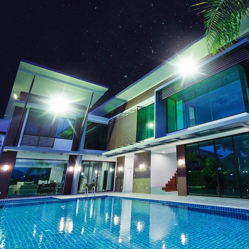 2 Pack 150W Led Flood Lights, 15000lm 6000K Daylight White