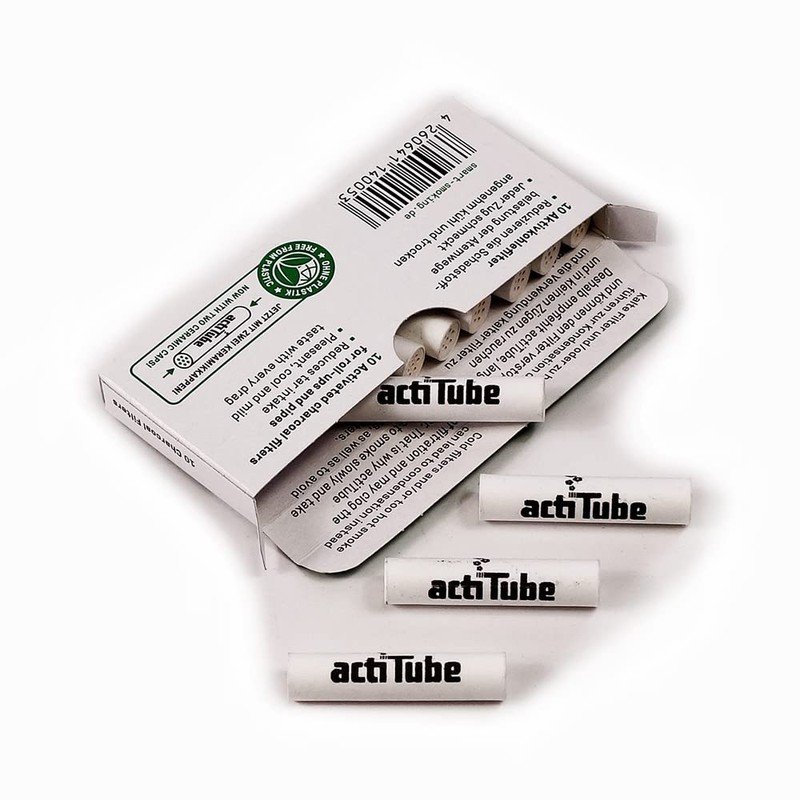 10 Packs actiTube Tune Activated Carbon Filters 8mm Diameter 10