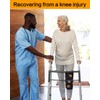 ABYON Knee Brace, Adjustable Knee Support for Men and Women,