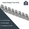 House2Home Heavy Weight Upholstery Metal Flexible Tack Strip Supplies, 20ft