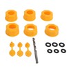 3 Sets Gas Can Spout Replacement Flexible Hoses Vent Covers