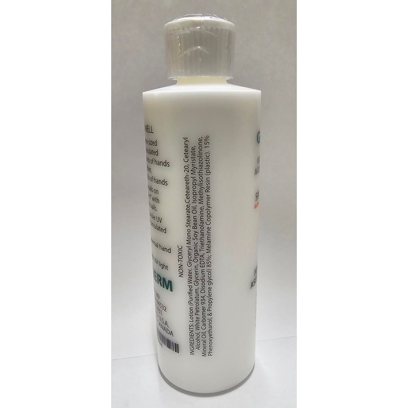 Glo Germ Gel 8 Ounce Two Pack Double Pack Glo