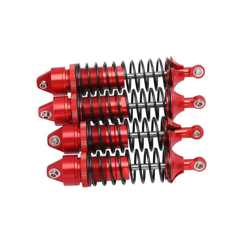 4Pcs RC Front Rear Shocks Set Model Car Shock Absorber