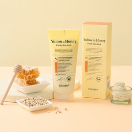 CicaRX Coix Honey Skin Pack 180ml Pore Pack Sebum Exfoliation Wash-Off Pack Hypoallergenic Skin Texture Improvement Honey Pack / 시카알엑스 율무 허니 스킨팩180ml 모공팩 피지각질제거 워시오프팩 저자극 피부결개선 꿀팩