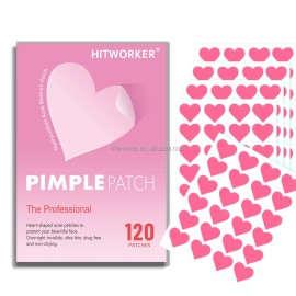 Salicylic Acid Heart Pimple Patches for Face Pimple Patches Stars Hydrocolloid Acne Patches Face Healing Stickernet weight: 120, smell: 120