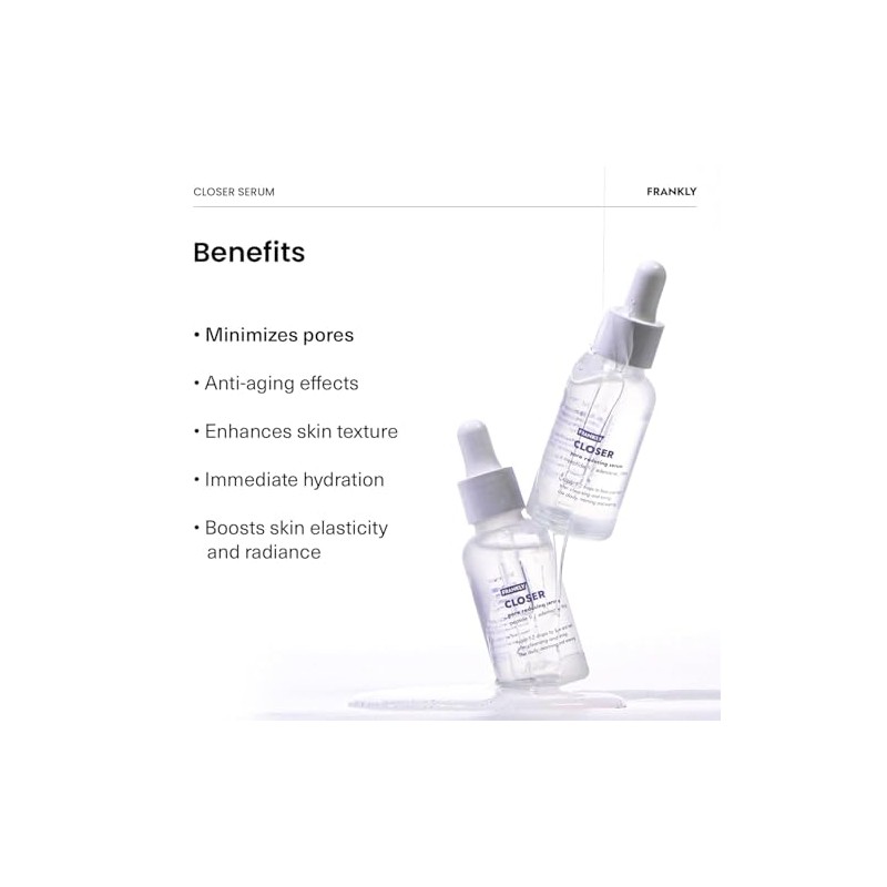 FRANKLY Closer Serum | Pore Minimizer Serum | 1.01 fl