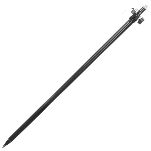 DMITER Carbon Fiber GPS Pole,Adjustable Telescopic Prism Pole- Extended up