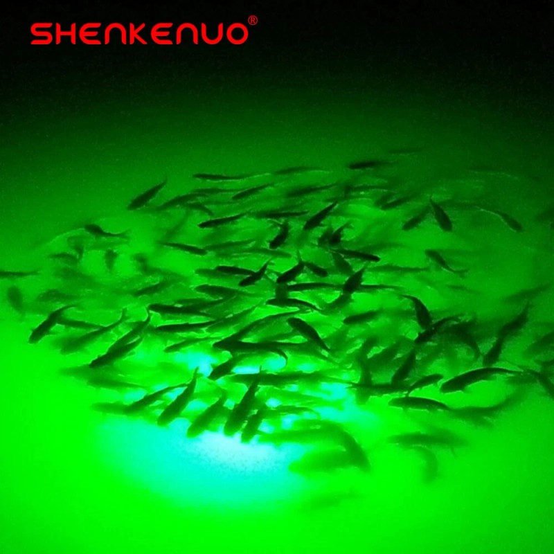 SHENKENUO Night Fishing Overwater Fishing Light 15000 LUMENS Green LED