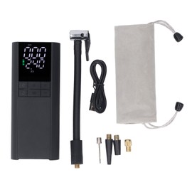 Tire Inflator Portable Air Compressor LED Screen Display Cordless Tire Inflator Electric Air Pump for Car Tires Motorcycle Bike Ball