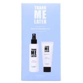 Elizabeth Mott Thank Me Later Primer & Setting Spray Bundle – Oil-Control Face Primer for Smooth, Matte Finish & Hydrating Setting Spray with Niacinamide for Dewy, Long-Lasting Makeup – 30g + 95ml