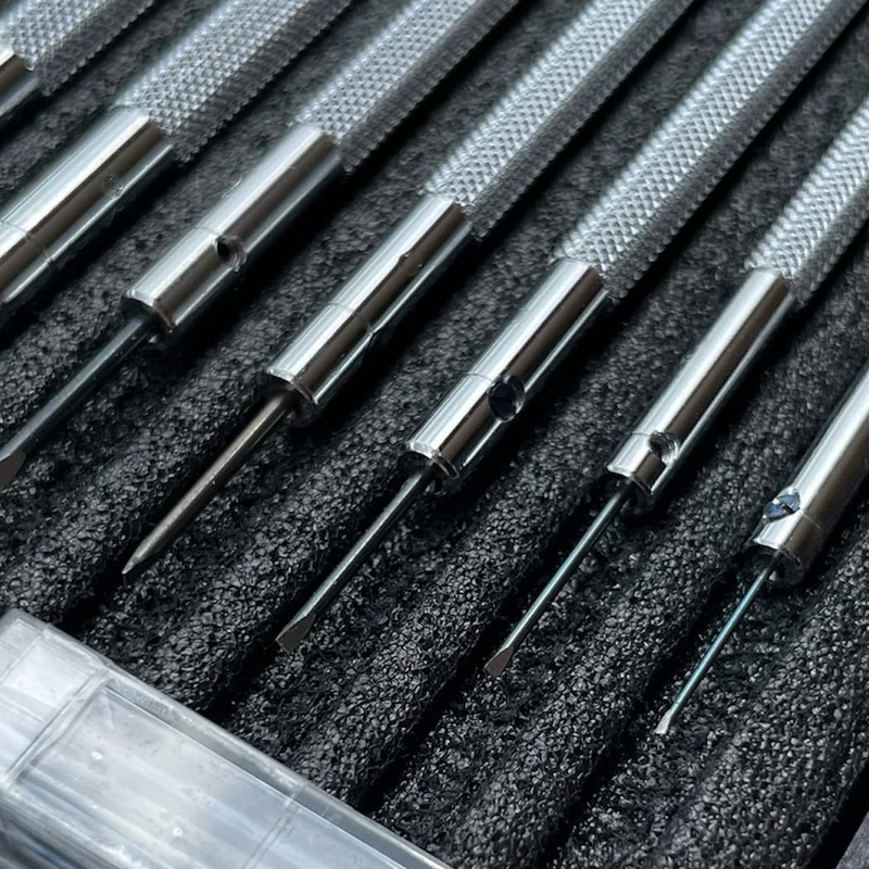 BUZZUFY Set of 7 Screwdrivers 0.60 to 2.00 mm in