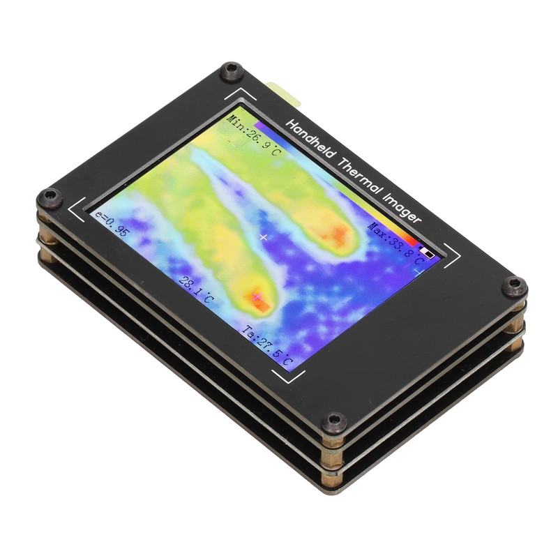 Thermal Imager DIY Rechargeable Infrared Imaging Camera MLX90640 for Electronic