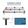 KRIZJUES Adjustable Furniture Feet, 1 Piece Furniture Feet, Retractable Robust