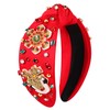 YAHPERN Christmas Headband for Women Christmas Accessories Xmas Bow Tree