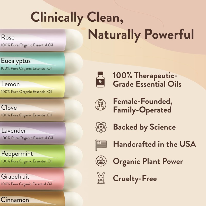 Smell Training Kit, Restore Sense of Smell and Taste, 8