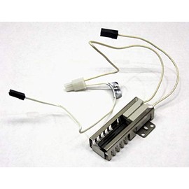 Igniter for gas oven for Electrolux Frigidaire models FFGF3019LBC FFGF3019LBD FFGF3019LBE FFGF3019LWA FFGF3019LWB FFGF3019LWC FFGF3019LWD FFGF3019LWE FFGF3019LWF FFGF3019LWG FFGF3019LWH