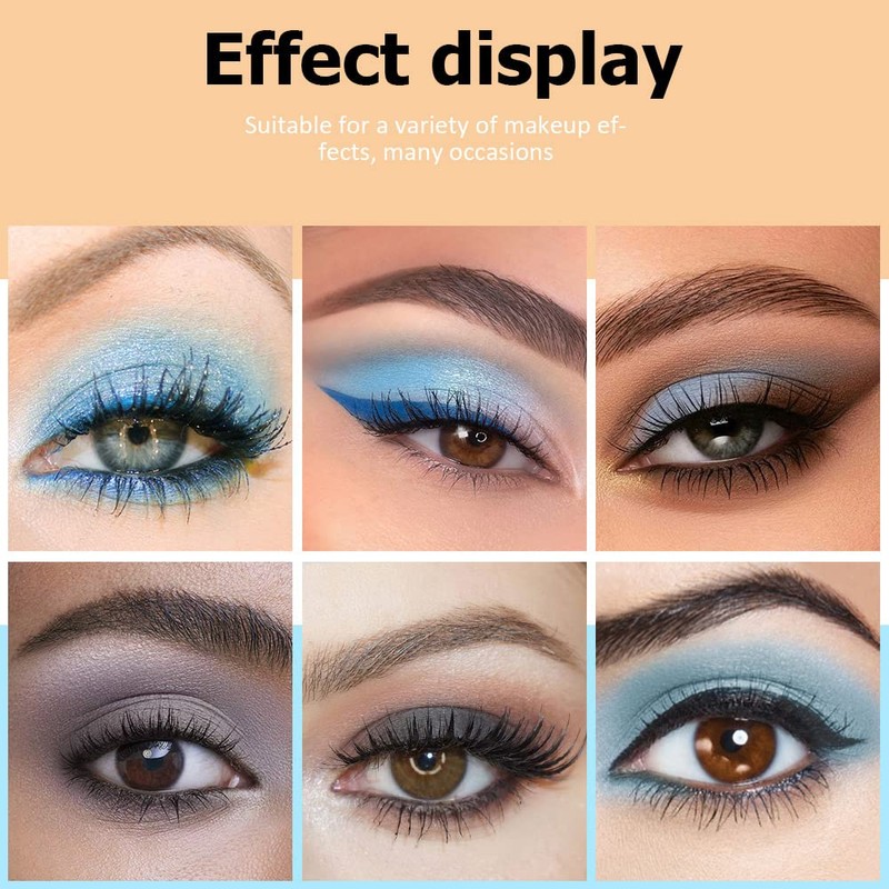 CAKAILA 9 Colors Blue Grey Highly Pigmented Colorful Eyeshadow Palette,Matte