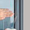 Krilira Transparent Window Weather Sealing Tape, Weather Stripping, No Residue