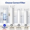 FPPWFU01 Water Filter Replacement for EPPWFU01 PureAdvantage PWF-1 PurePour PWF-1