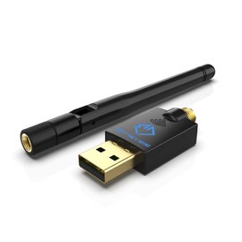 GigaBlue Ultra 600 Mbps WiFi 2.4 & 5 GHz USB 2.0 WiFi Dual Band Adapter 5GHz + 2.4GHz 1x 5dBi High Speed 802.11ac Wireless Network Adapter WiFi Receiver for Windows/Mac OS/Linux ..