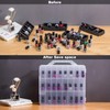 DreamGenius Nail Polish Organizer Case for 48 Bottles with 2