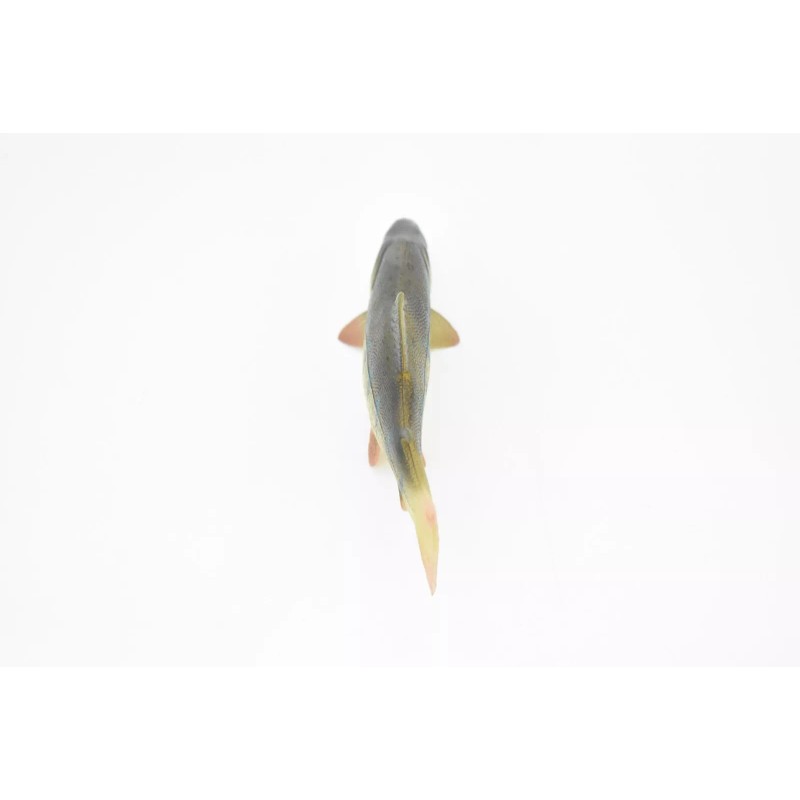 Deshen Du Salmon, King, Chinook, Fish Toy, Realistic Rubber Model,