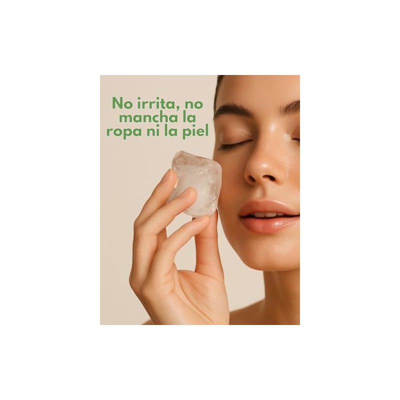 Desodorante Natural piedra de alumbre Roll on 30 ml