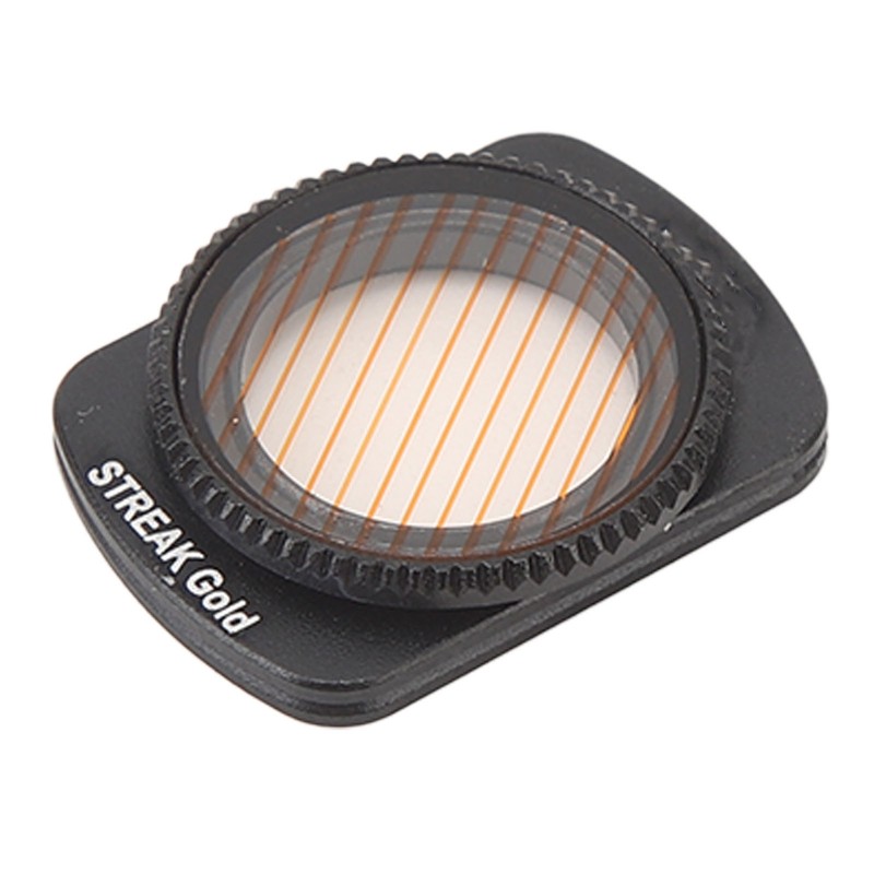 Streak Effect Action Camera Lens Filter HD Coated Slim Aluminum