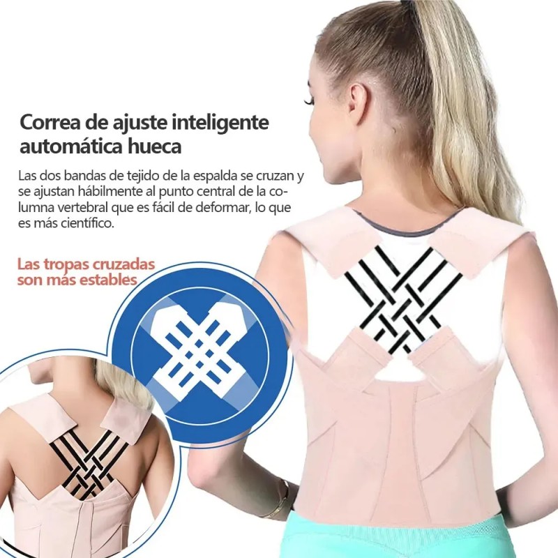 Chaleco Corrector De Postura Ortopédico Lumbar Unisex
