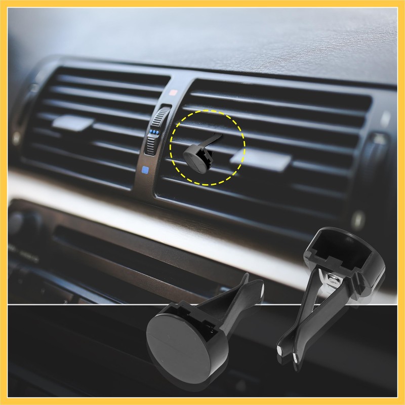 REPAIROCK 10 Set Square Head Car Air Vent Clip with
