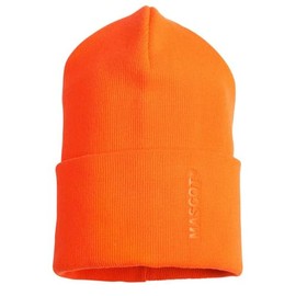 MASCOT Unisex Complete Knitted Beanie Hat, Hi-vis Orange-14
