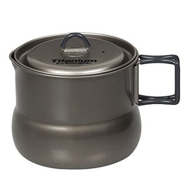 Evernew Titanium Pot, 800ml, Black