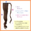 AQUADOL Wgt806-A-MBG Wig, Ponytail, Mixed Long, Curly, Magic Pony, Pony,