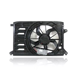 Cooling Direct Dual Radiator Condenser Fan For/Fit DS7Z8C607A 13-17 Ford Fusion-Energi/Hybrid