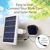 Wasserstein Solar Panel with Internal Battery - Compatible with Blink