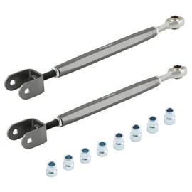 maXpeedingrods Rear Toe Arms for Nissan 350Z Z33 2003-2009, for Infiniti G35 2003-2007, Adjustable Rear Toe -2° to +2°, Gray